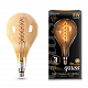 Лампа Gauss Filament А160 8W 620lm 2400К Е27 LED 150802008 (20 шт)