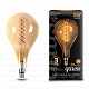 Лампа Gauss Filament А160 8W 620lm 2400К Е27 LED 150802008