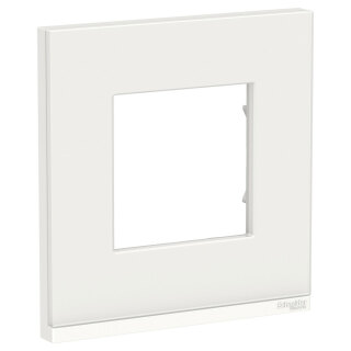 Рамка на 1 пост белая SE Unica Pure NU600285