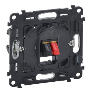 Механизм аудиорозетки с пружинными зажимами Legrand Valena 753072