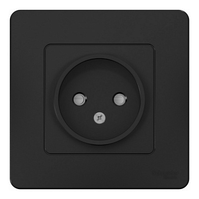 Розетка SE Blanca антрацит BLNRS000116