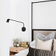 Бра и подсветки TK Lighting 4743 Logan Black a065380
