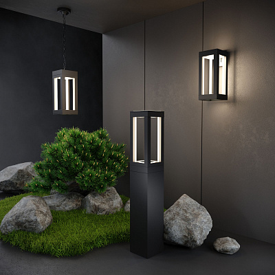 Уличный ландшафтный светильник Elektrostandard Frame 1529 TECHNO LED a051859