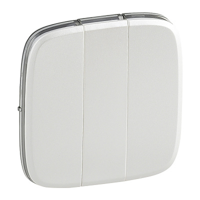 Лицевая панель для выключателя трехклавишного жемчуг Legrand Valena Alure 755039