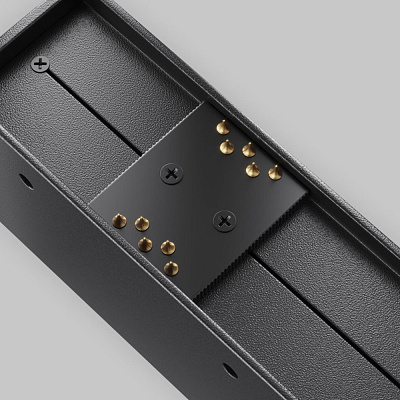 Трековый светодиодный светильник Maytoni Points TR128B-12W4K-M-B