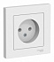 Розетка SE AtlasDesign белый ATN000140