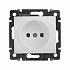 Розетка 2К белая Legrand Valena Classic 774416