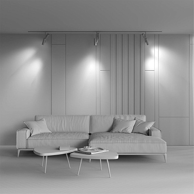 Магнитный трековый светильник Maytoni Elti Duo TR005-4-2X12W-DS-BBS