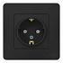Розетка SE Blanca антрацит BLNRS001116