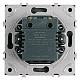 Розетка 2-местная USB + Type C (механизм), STEKKER Эмили, 250В, 20W, RST10-5115-10, платиново-серый, soft touch