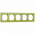 Рамка на 5 постов Werkel Favorit WL01-Frame-05 фисташковый a036591