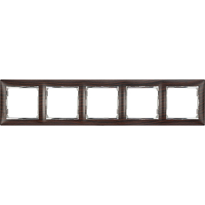 Рамка на 5 постов дерево Legrand Valena Classic 770375