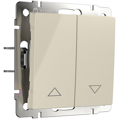 Выключатель жалюзи Werkel W1124503 слоновая кость a051474