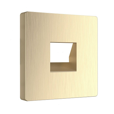 Накладка для RJ-11 Werkel шампань рифленый a051430