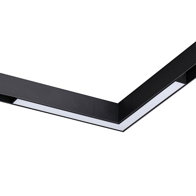 Трековый светильник Novotech Vector пульт ДУ/Tuya Smart Life IP20 LED 20W 3000-6000K 90-240V 359945 PORT NT25 212 черный