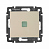 Выключатель с подсветкой бежевый Legrand Valena Classic 774310