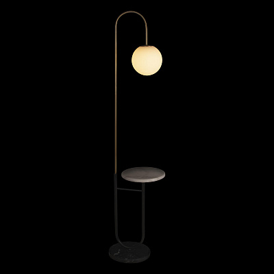 Торшер со столиком Loft It Sonni 10145 Black