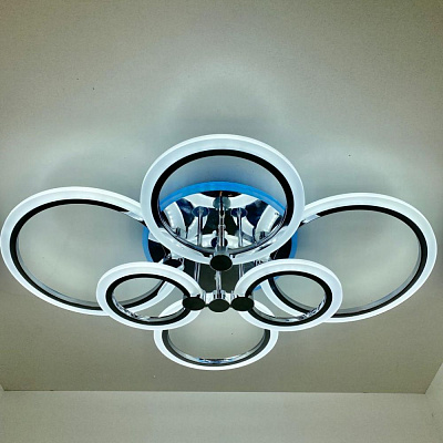 Люстра SFERA SVETA 3009/6 CR/RGB