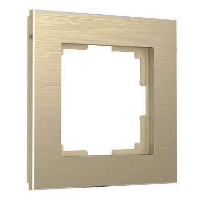 Рамка на 1 пост Werkel Aluminium W0011711 шампань a052312