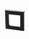 Рамка на 1 пост ABB Levit антрацит/дымчатый черный 2CHH015010A6063