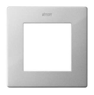 Рамка на 1 пост алюминий Simon 24 2400610-033