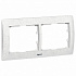 Рамка для розетки 2 поста Legrand Galea Life Everest 771712