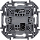 Выключатель без фиксации антрацит Legrand Inspiria 673693