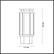 Уличный светильник Odeon Light Gino 4048/1B