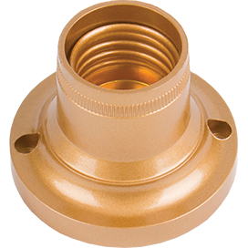 Патрон накладной прямой E27 Ecola base AB7STGEAY