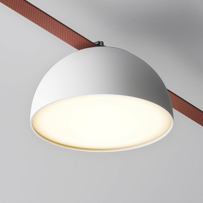 Трековый светодиодный светильник Maytoni Bowl TR126B-20W3K-W