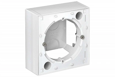 Коробка для наружнего монтажа ОП AtlasDesign белая Schneider Electric ATN000100