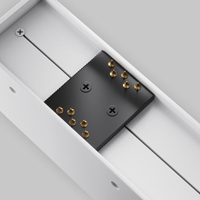 Трековый светодиодный светильник Maytoni Points TR128B-24W4K-M-W