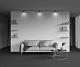 Магнитный трековый светильник Maytoni Alfa S TR132-4-7W-DS-B