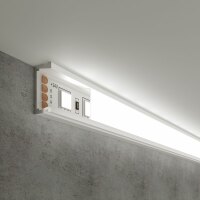 Накладной алюминиевый профиль для светодиодной ленты Elektrostandard LL-2-ALP006 a053620