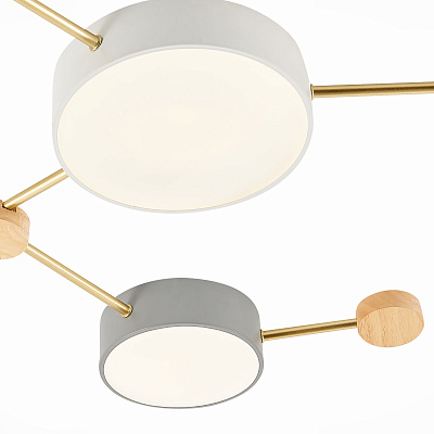 Потолочный светодиодный светильник Evoluce Dossena SLE600102-06