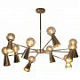 Люстра Loft IT Halley 10046/10 Gold
