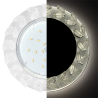 Встраиваемый светильник Ecola Glass GX53 SM53RNEFB (2 шт)