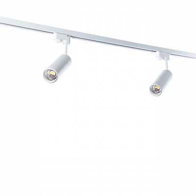 Трековый светодиодный светильник Arte Lamp Track Lights A1412PL-1WH