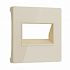 Накладка для двойной розетки RJ-45 Werkel айвори акриловый a064068
