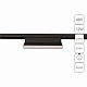 Магнитный трековый светильник Arte Lamp Linea A4679PL-1BK