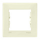 Рамка на 1 пост бежевая SE Sedna SDN5810147