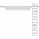 Магнитный трековый светильник Arte Lamp Rapid A1154PL-1WH