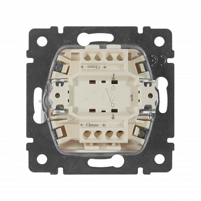 Выключатель одноклавишный бежевый Legrand Valena Classic 774301