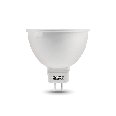 Лампа Gauss Elementary MR16 5.5W 430lm 3000К GU5.3 LED 13516 (5 шт)