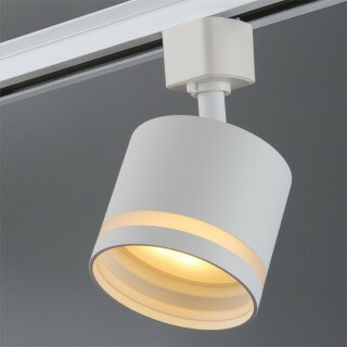 Трековый светильник однофазный General GTR-GX53-1-LR-IP40-W, БЕЛЫЙ 580220
