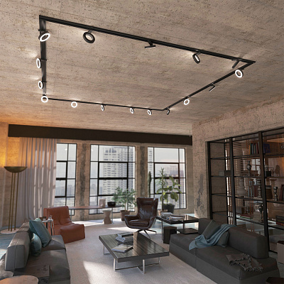 Трековый светодиодный светильник  Elektrostandard Spila 85079/01 a056374