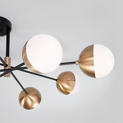 Люстра Eurosvet Nuvola 70129/8 латунь a057080