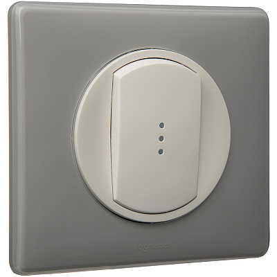 Клавиша с линзой белая Legrand Celiane 068003