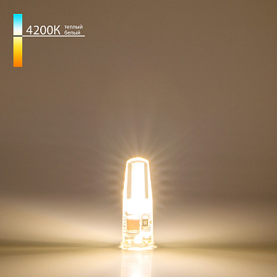 Упаковка светодиодных ламп 5 шт Elektrostandard G4 3W 4200K прозрачная a049200