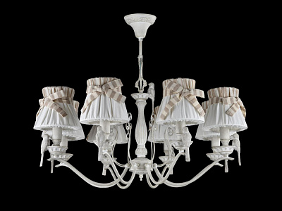 Подвесная люстра Maytoni Bird ARM013-08-W